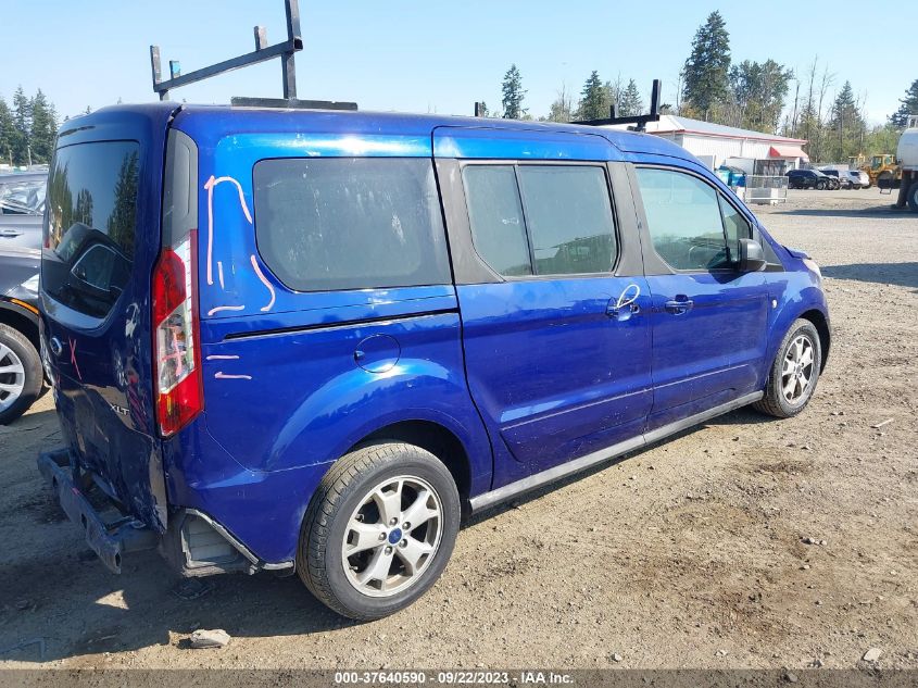 2016 FORD TRANSIT CONNECT WAGON XLT - NM0GE9F7XG1237850
