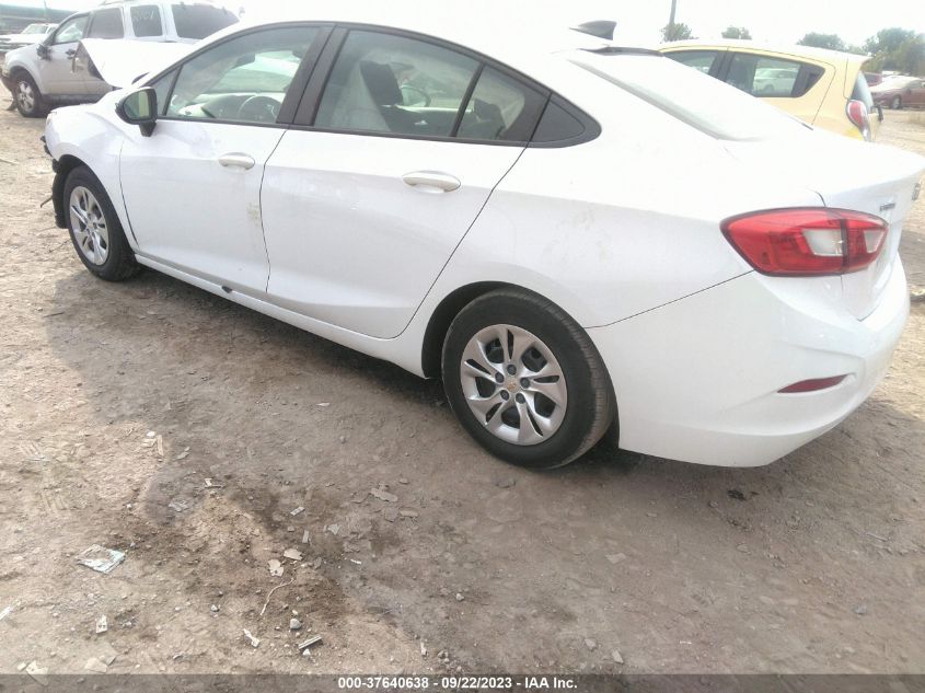 2019 CHEVROLET CRUZE - 1G1BJ5SM5K7102206