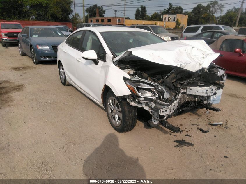 2019 CHEVROLET CRUZE - 1G1BJ5SM5K7102206