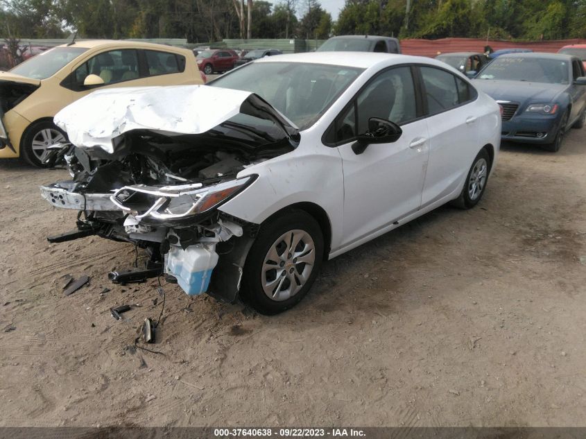 2019 CHEVROLET CRUZE - 1G1BJ5SM5K7102206