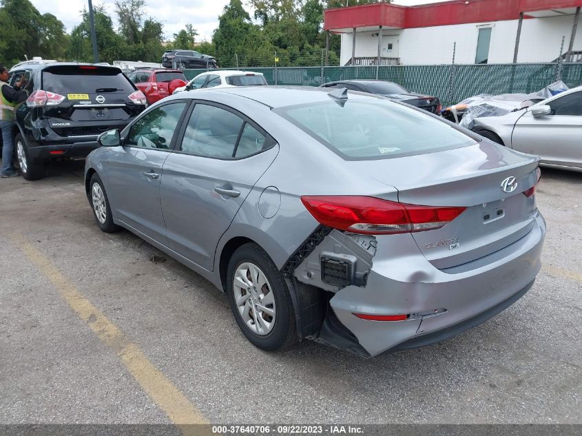 2017 HYUNDAI ELANTRA SE - 5NPD74LF3HH194087