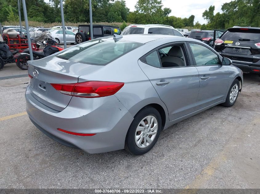 2017 HYUNDAI ELANTRA SE - 5NPD74LF3HH194087