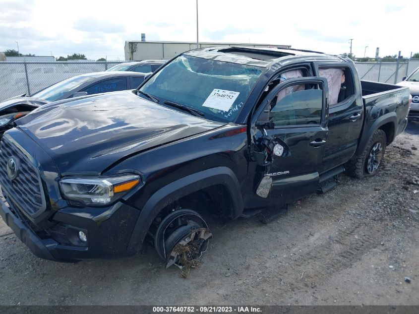 3TMCZ5AN3PM572570 Toyota Tacoma 4wd SR/SR5/TRD SPORT 2