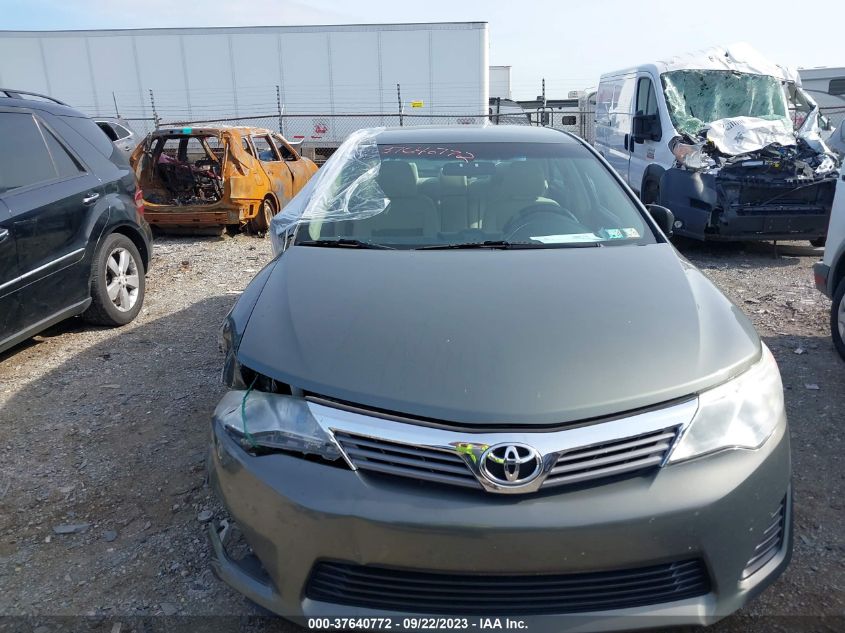2013 TOYOTA CAMRY L/LE/SE/XLE - 4T1BF1FK0DU675945