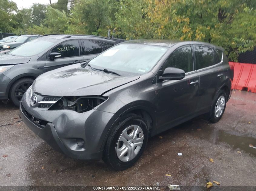 2013 TOYOTA RAV4 LE - JTMBFREV7D5002434