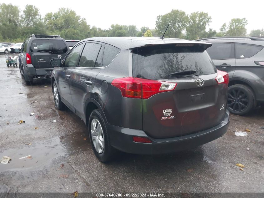 2013 TOYOTA RAV4 LE - JTMBFREV7D5002434