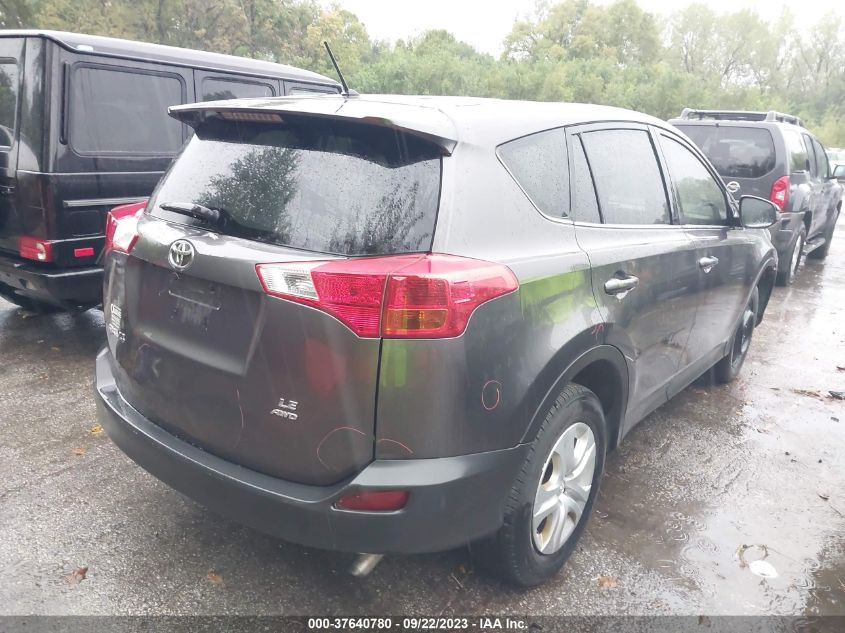 2013 TOYOTA RAV4 LE - JTMBFREV7D5002434
