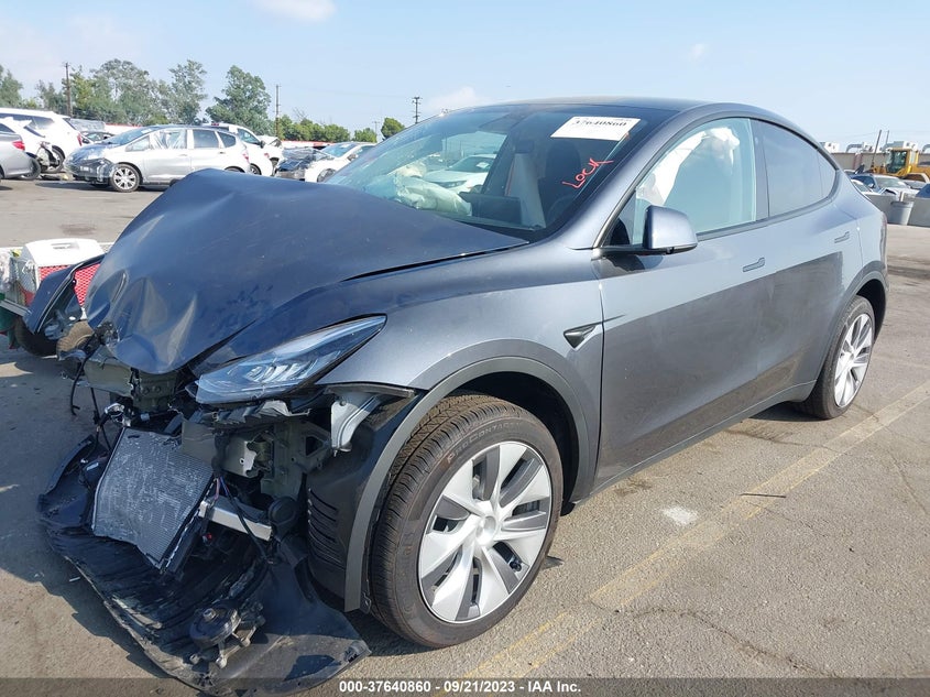 VIN 7SAYGDEF8PA049302 2023 TESLA MODEL Y