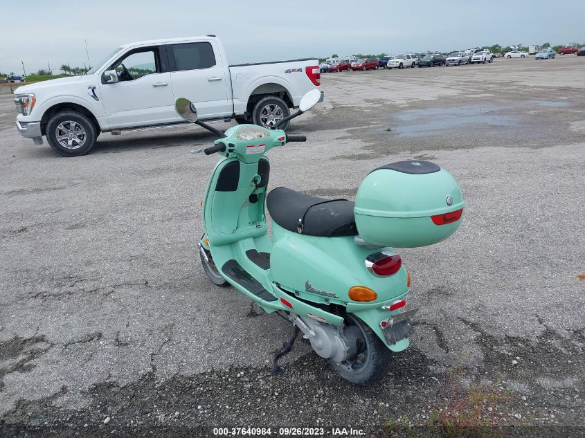 2001 VESPA C161C ZAPC16C1415003150