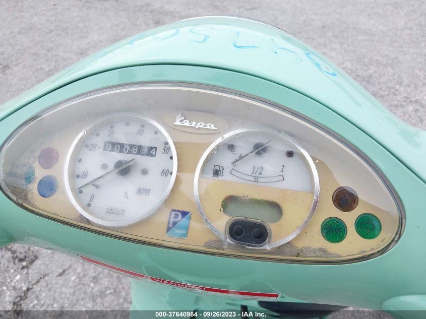 2001 VESPA C161C ZAPC16C1415003150