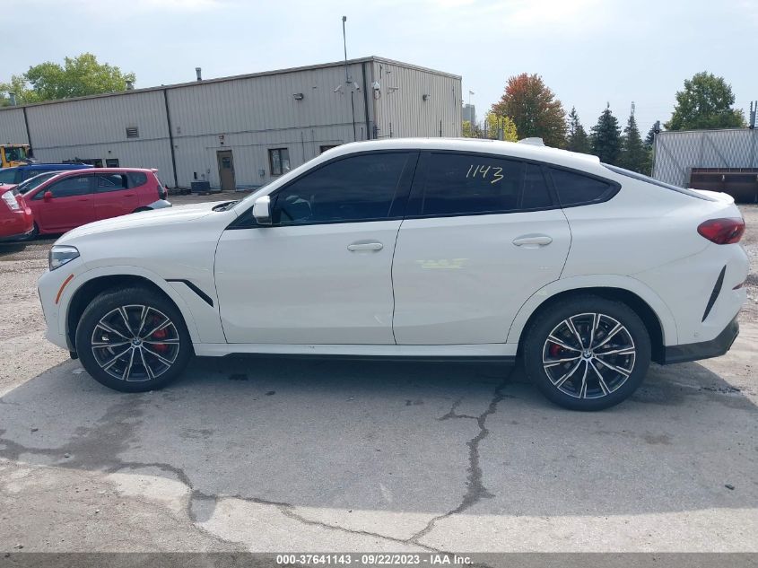 2022 BMW X6 XDRIVE40I - 5UXCY6C06N9J70658