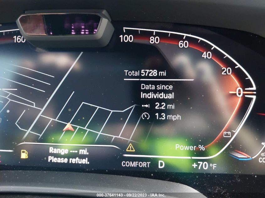 2022 BMW X6 XDRIVE40I - 5UXCY6C06N9J70658