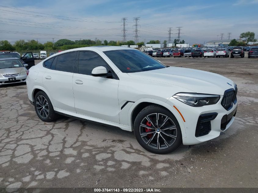 2022 BMW X6 XDRIVE40I - 5UXCY6C06N9J70658