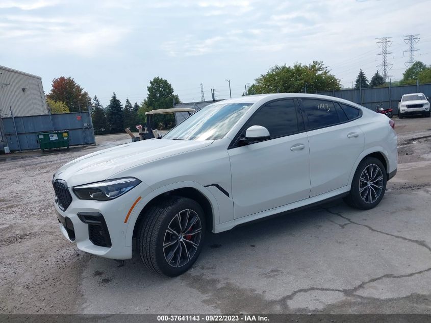 2022 BMW X6 XDRIVE40I - 5UXCY6C06N9J70658