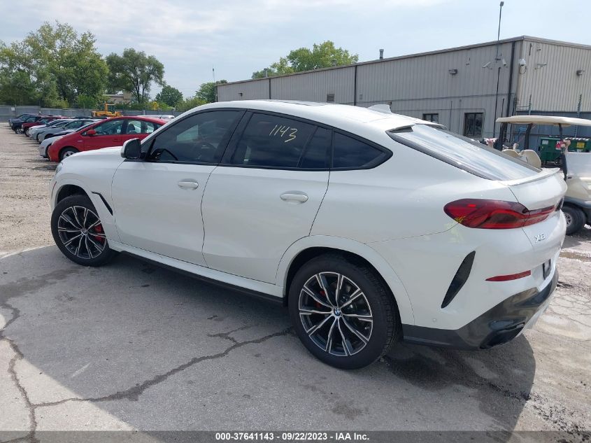 2022 BMW X6 XDRIVE40I - 5UXCY6C06N9J70658