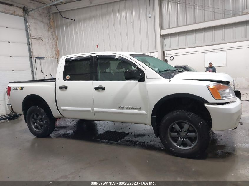 2013 NISSAN TITAN PRO-4X - 1N6AA0EC3DN313148