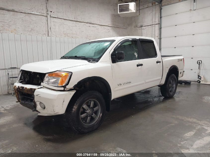 2013 NISSAN TITAN PRO-4X - 1N6AA0EC3DN313148