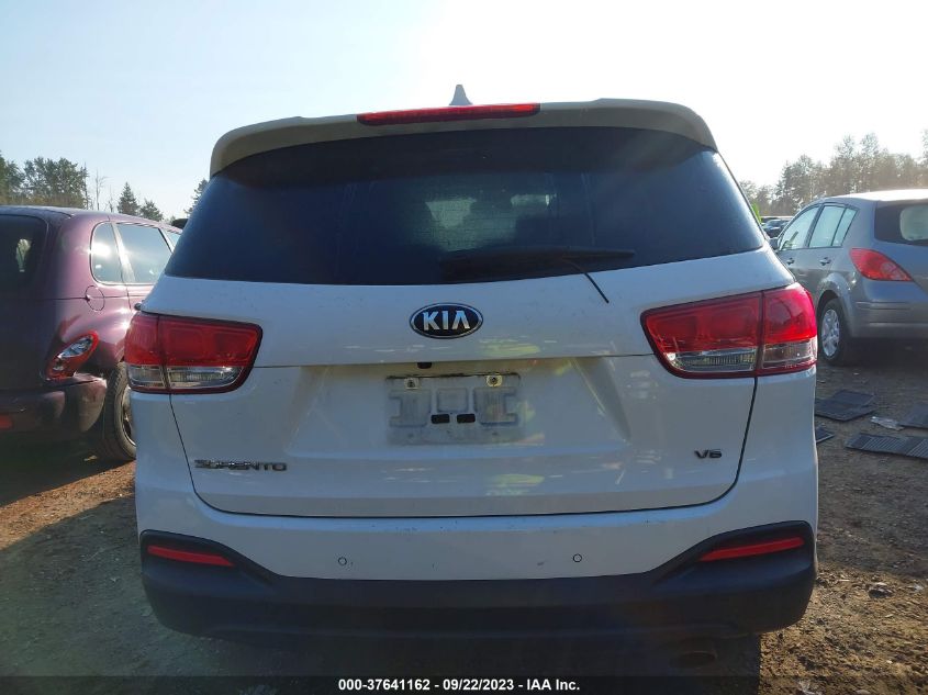 2018 KIA SORENTO LX V6 - 5XYPGDA56JG365984