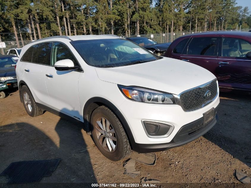 2018 KIA SORENTO LX V6 - 5XYPGDA56JG365984