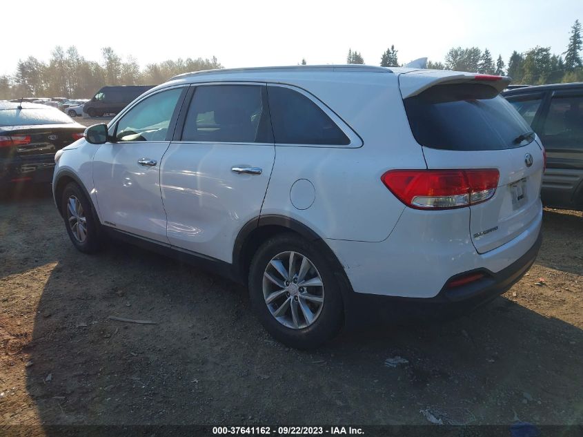 2018 KIA SORENTO LX V6 - 5XYPGDA56JG365984