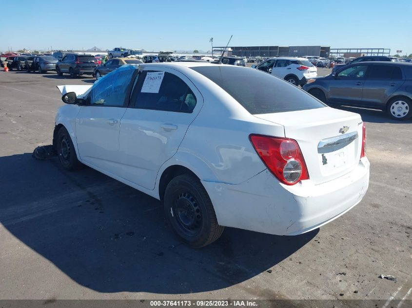 2013 CHEVROLET SONIC LS - 1G1JA5SH4D4249068