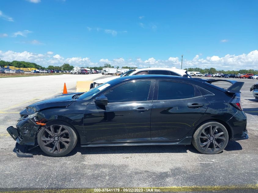 2018 HONDA CIVIC SPORT - SHHFK7H42JU235005