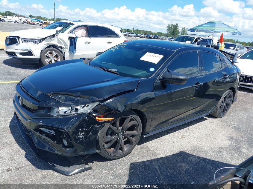 2018 HONDA CIVIC SPORT - SHHFK7H42JU235005
