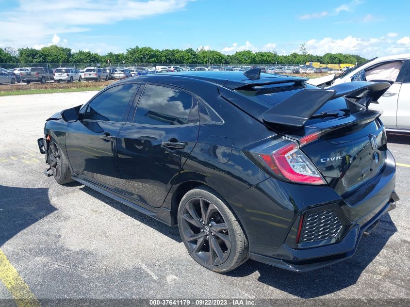 2018 HONDA CIVIC SPORT - SHHFK7H42JU235005