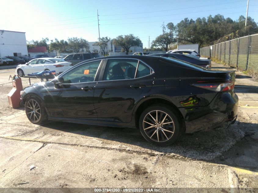 2023 TOYOTA CAMRY SE/SE NIGHTSHADE - 4T1G11AK1PU785113