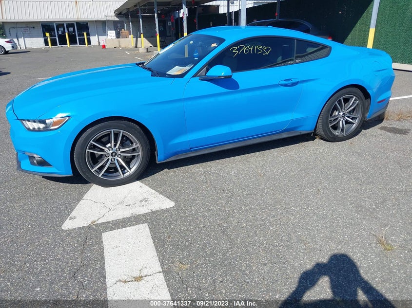 VIN 1FA6P8TH1H5204574 2017 FORD MUSTANG ECOBOOST