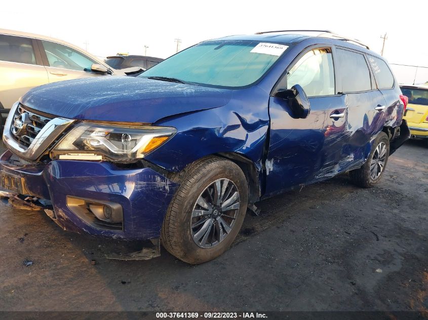2017 NISSAN PATHFINDER S - 5N1DR2MN6HC654306