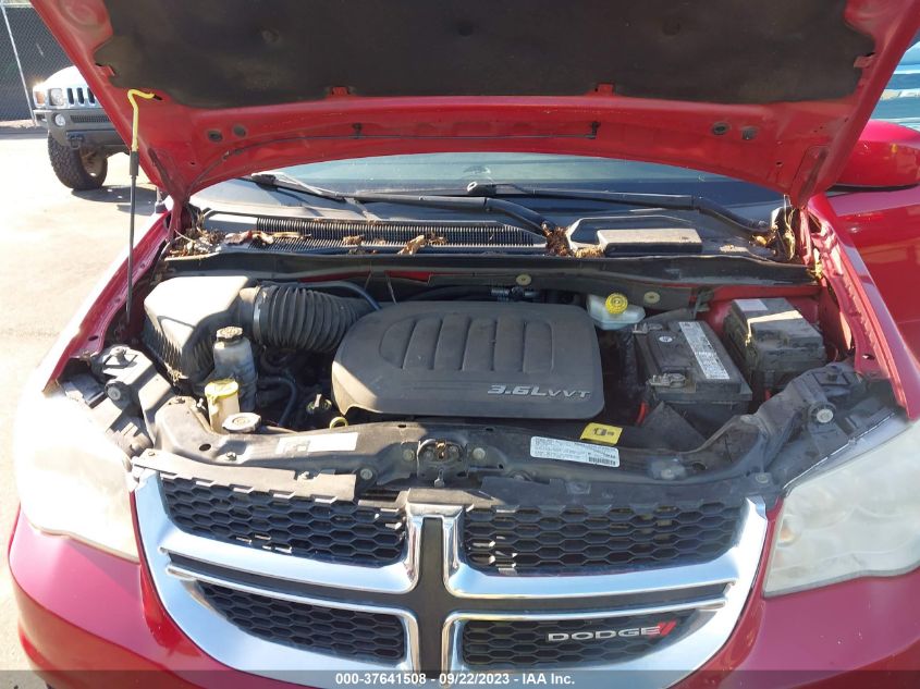 2013 DODGE GRAND CARAVAN SXT - 2C4RDGCG7DR618554