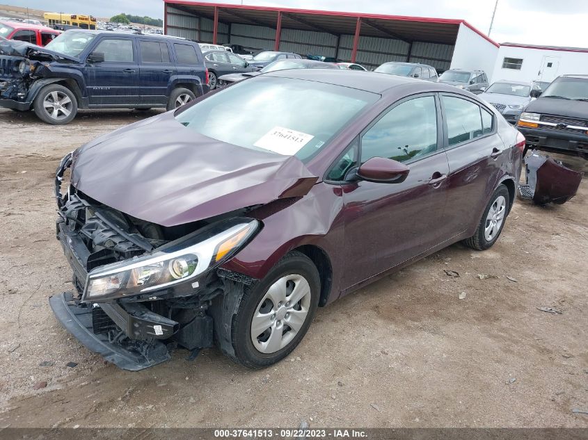 2018 KIA FORTE LX - 3KPFL4A7XJE183419