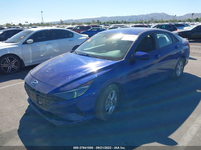 VIN 5NPLL4AGXMH034740 2021 HYUNDAI ELANTRA SE