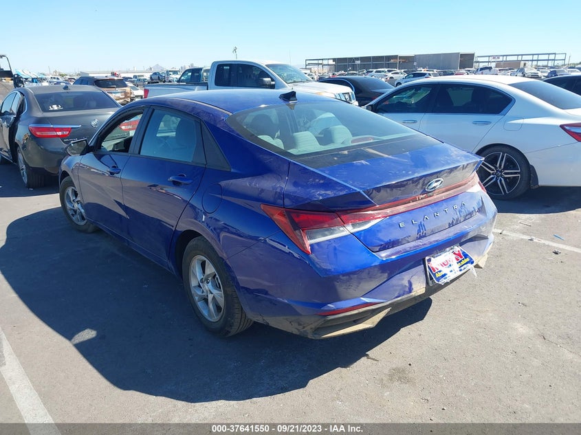 VIN 5NPLL4AGXMH034740 2021 HYUNDAI ELANTRA SE