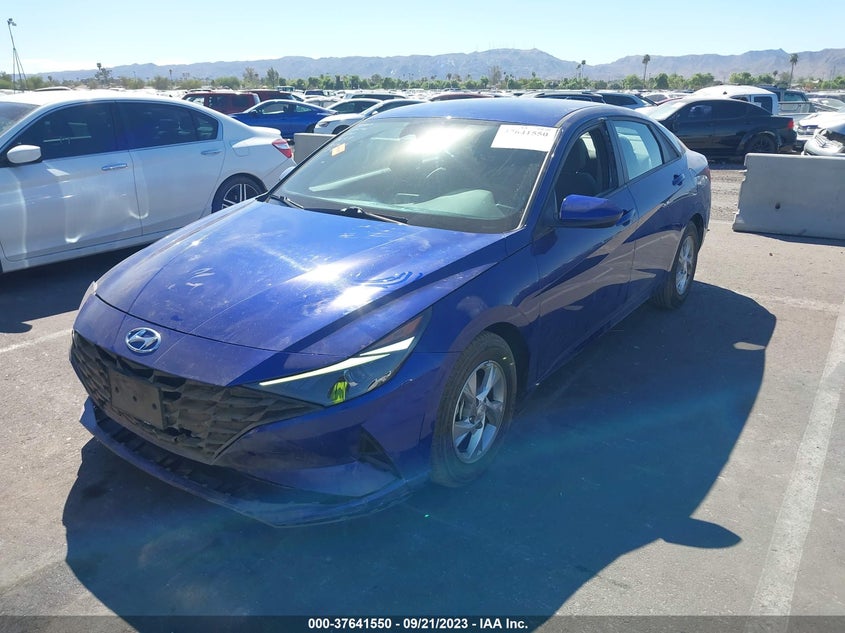 VIN 5NPLL4AGXMH034740 2021 HYUNDAI ELANTRA SE