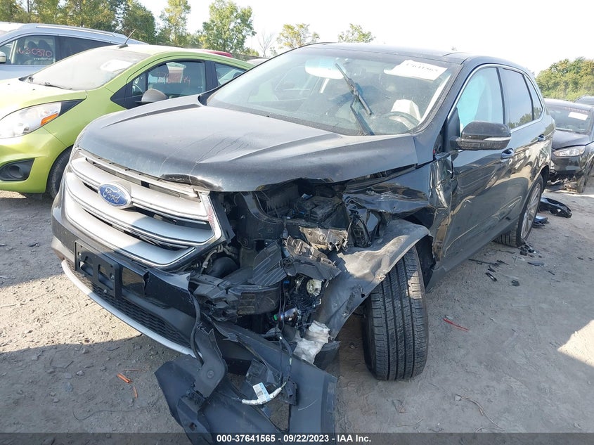 VIN 2FMPK4K95JBC43715 2018 FORD EDGE TITANIUM