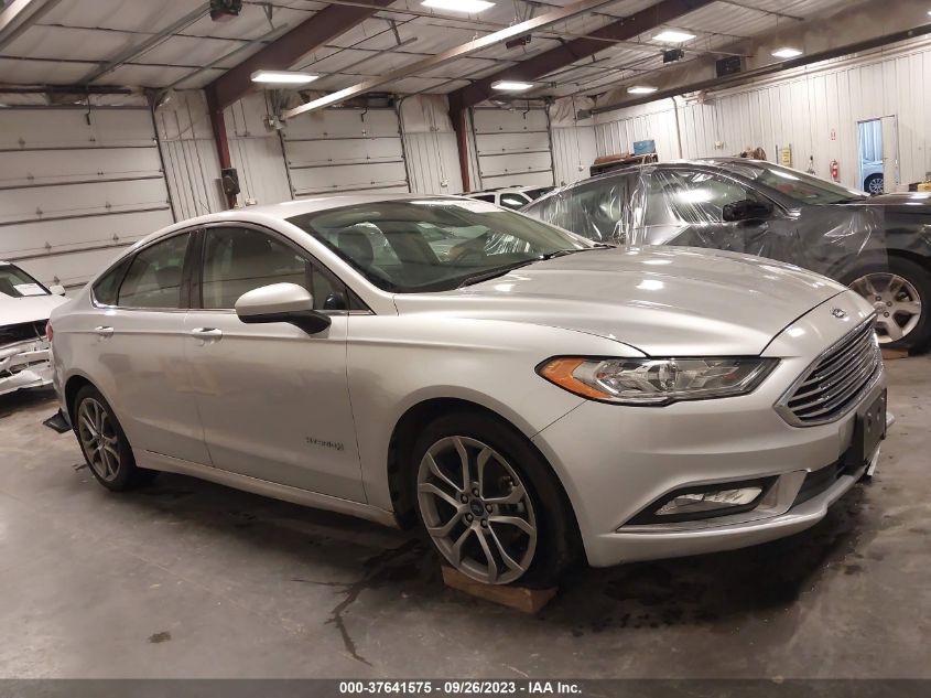 3FA6P0LU3HR265405 2017 FORD FUSION, photo no. 14