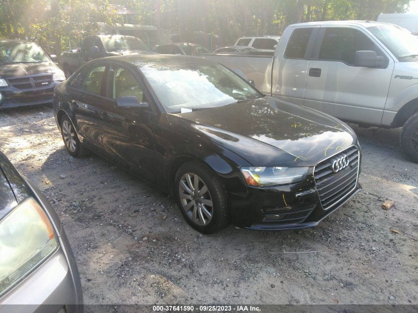 2014 AUDI A4 PREMIUM - WAUAFAFL5EN018009