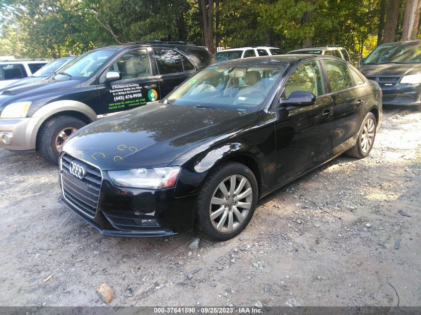 2014 AUDI A4 PREMIUM - WAUAFAFL5EN018009