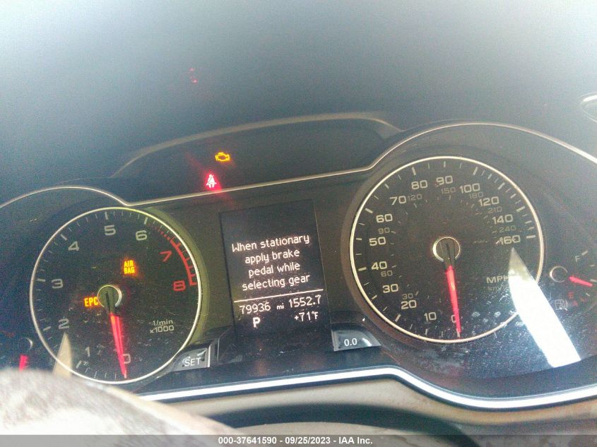 2014 AUDI A4 PREMIUM - WAUAFAFL5EN018009