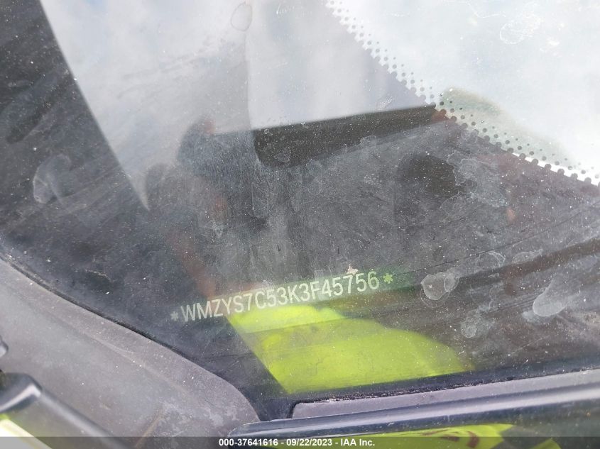 2019 MINI COUNTRYMAN COOPER WMZYS7C53K3F45756