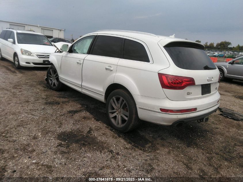 2015 AUDI Q7 3.0T PREMIUM PLUS - WA1LGAFE0FD006149