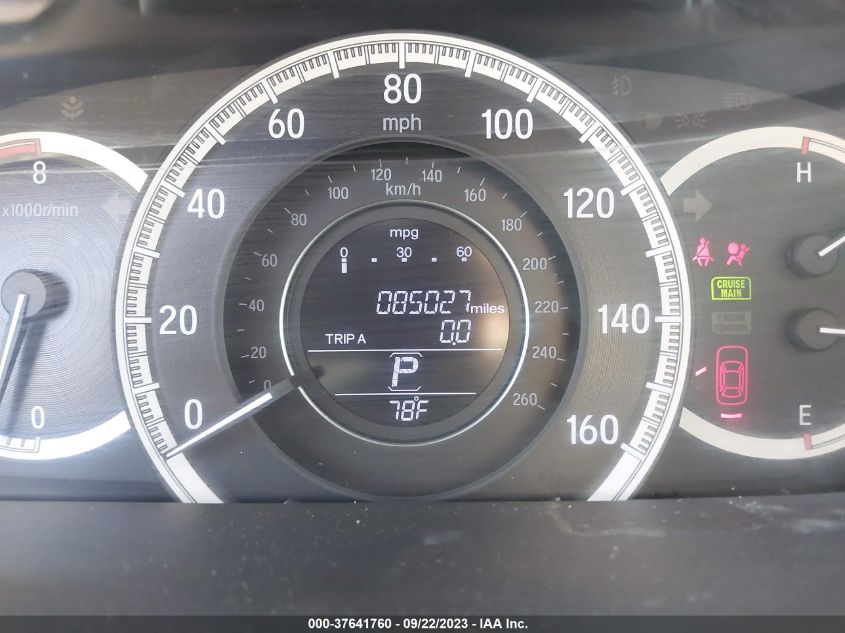 2017 HONDA ACCORD EX-L - 1HGCR2F8XHA182745