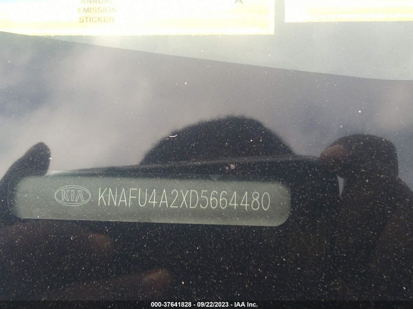 2013 KIA FORTE EX - KNAFU4A2XD5664480