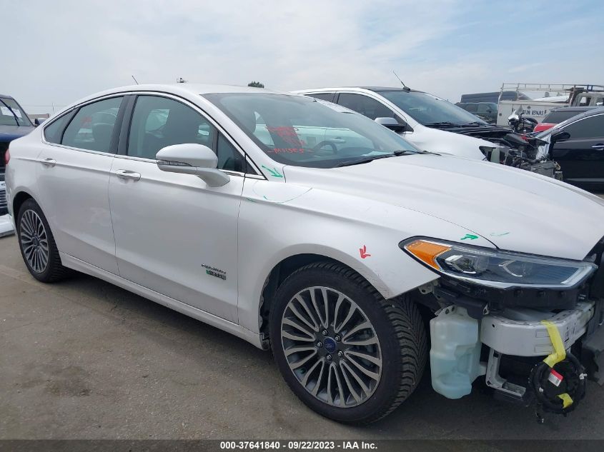 2017 FORD FUSION ENERGI SE - 3FA6P0PU7HR180058