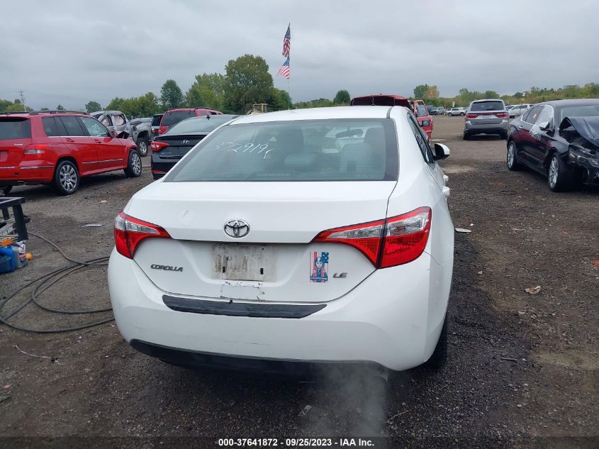 2015 TOYOTA COROLLA L/LE/S/S PLUS/LE PLUS - 2T1BURHE7FC372919