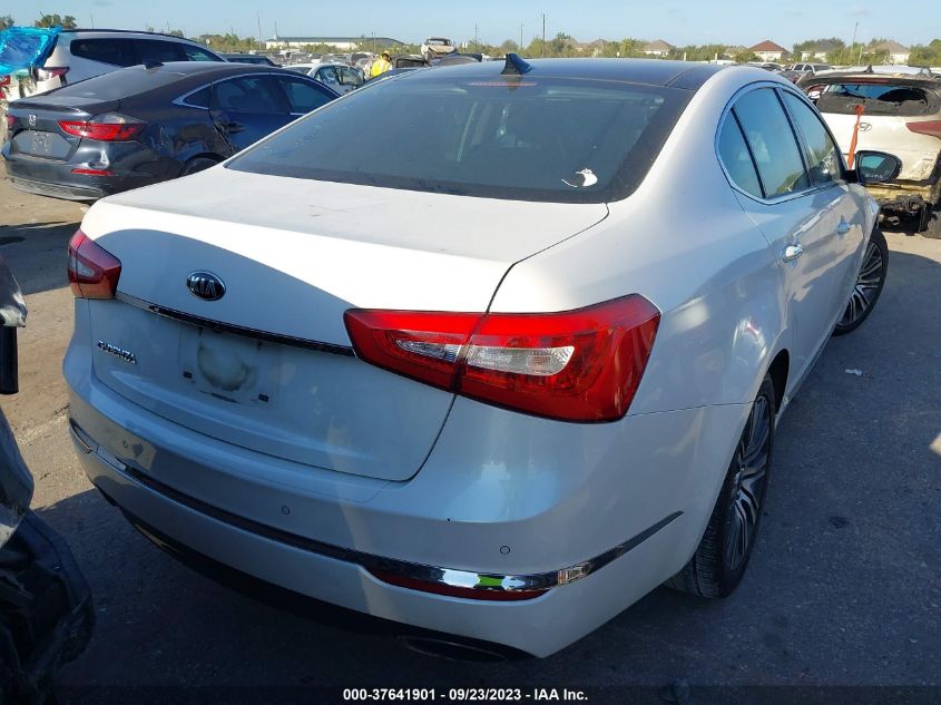 2014 KIA CADENZA PREMIUM KNALN4D72E5161955