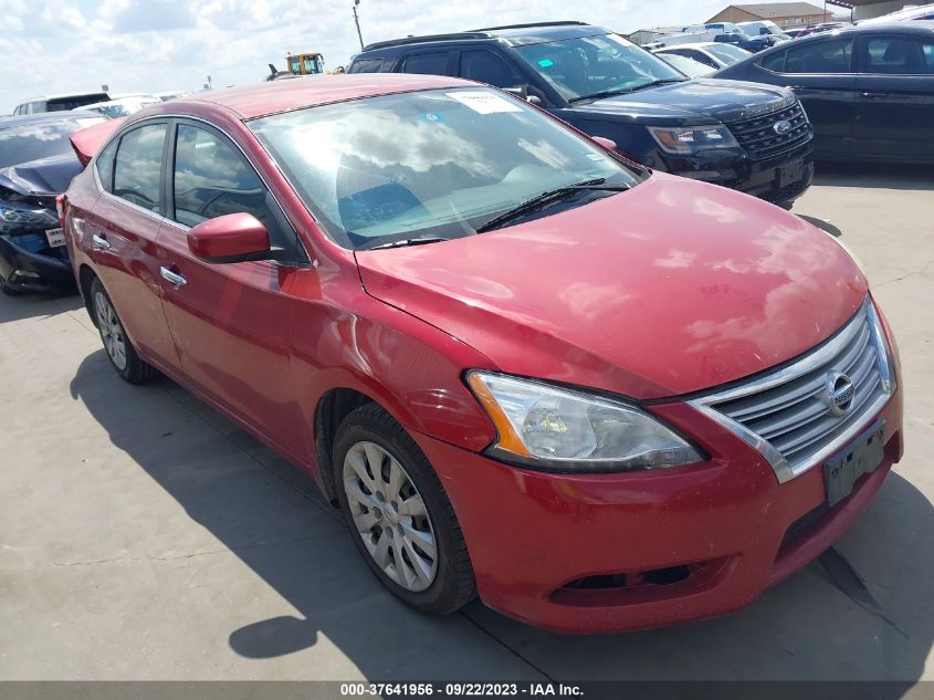 2014 NISSAN SENTRA S/FE+ S/SV/FE+ SV/SR/SL - 3N1AB7AP9EL667844