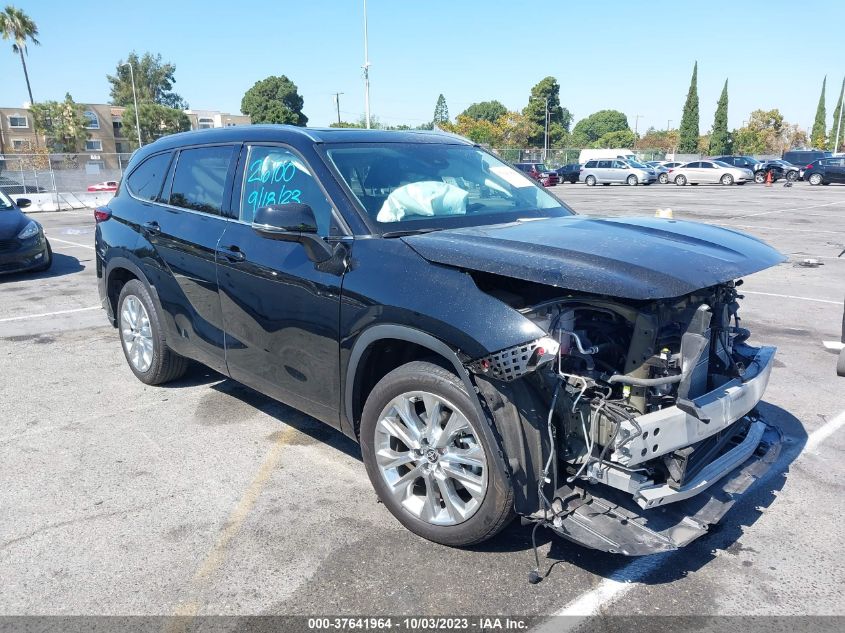 2022 TOYOTA HIGHLANDER HYBRID LIMITED/HYBRID PLA - 5TDYARAH8NS514787
